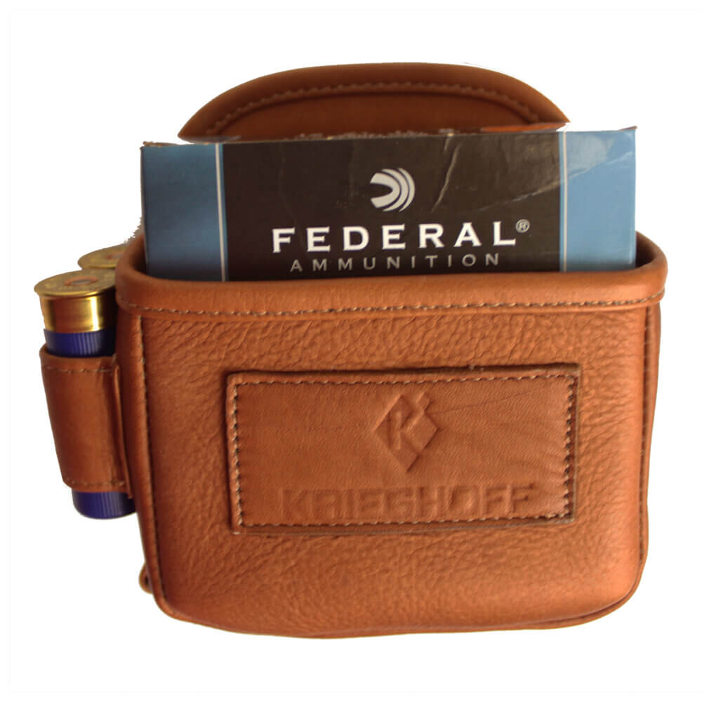 Leather 1 Box Carrier by Wild Hare, Two Colors